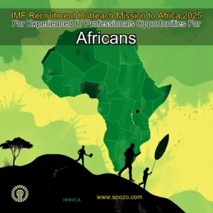 Artistic representation for IMF Recruitment Outreach Mission to Africa 2025 For Experienced IT Professionals Opportunities For Africans