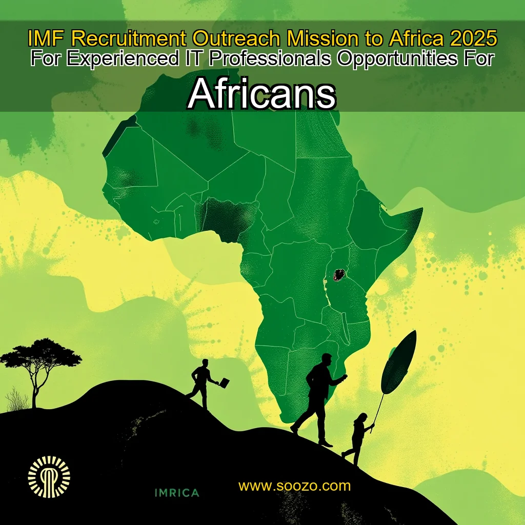 You are currently viewing IMF Recruitment Outreach Mission to Africa 2025 For Experienced IT Professionals   Opportunities For Africans