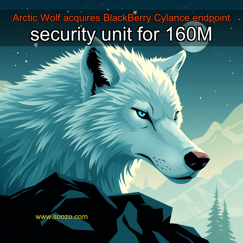 You are currently viewing Arctic Wolf acquires BlackBerry Cylance endpoint security unit for 160M