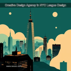 Artistic representation for Creative Design Agency in NYC League Design