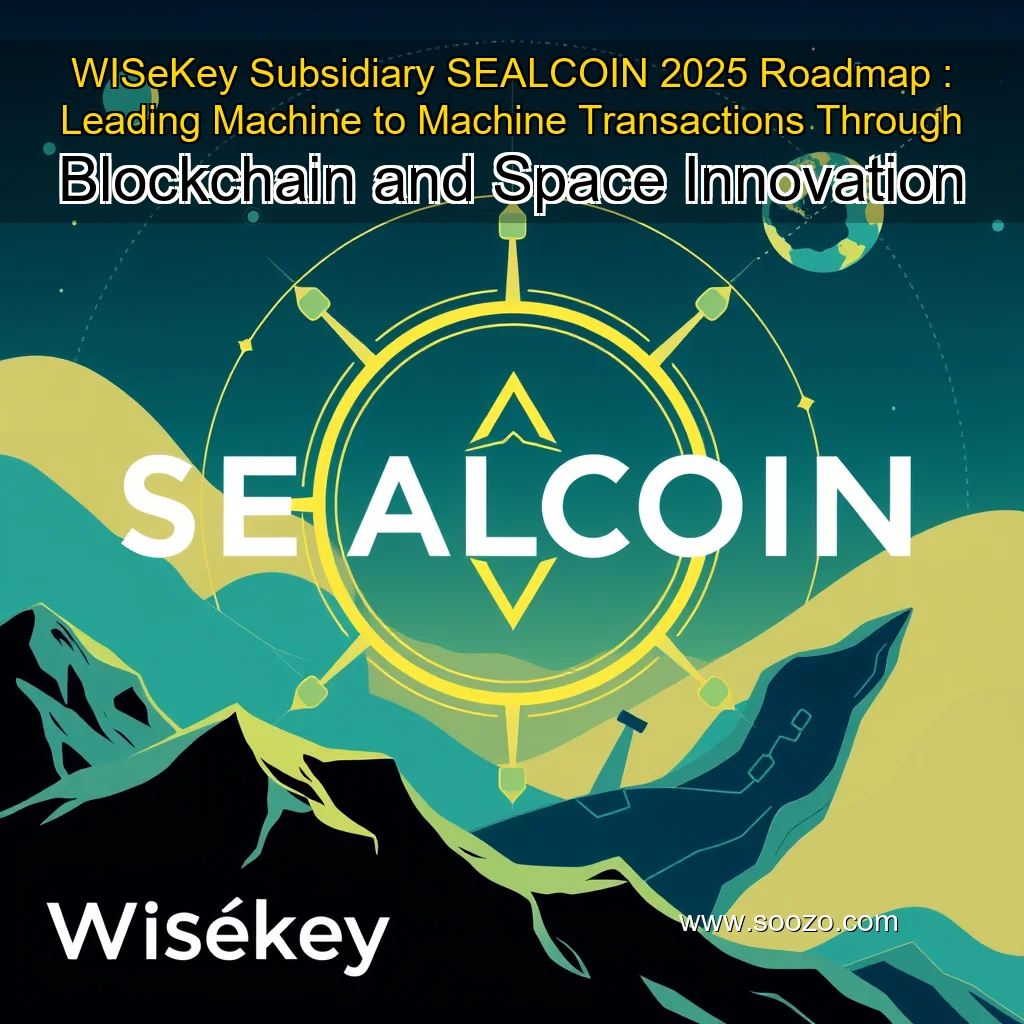 You are currently viewing WISeKey Subsidiary SEALCOIN 2025 Roadmap : Leading Machine  to  Machine Transactions Through Blockchain and Space Innovation