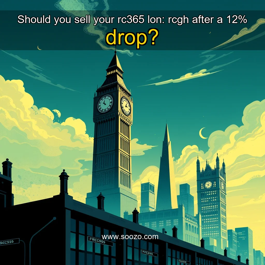 You are currently viewing Should you sell your rc365 lon: rcgh after a 12% drop?