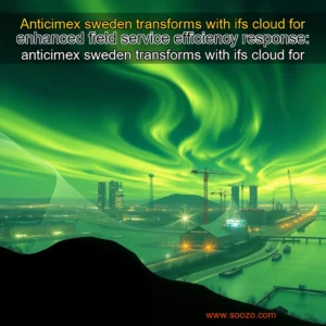 Artistic representation for Anticimex sweden transforms with ifs cloud for enhanced field service efficiency response: anticimex sweden transforms with ifs cloud for enhanced field service efficiency.
