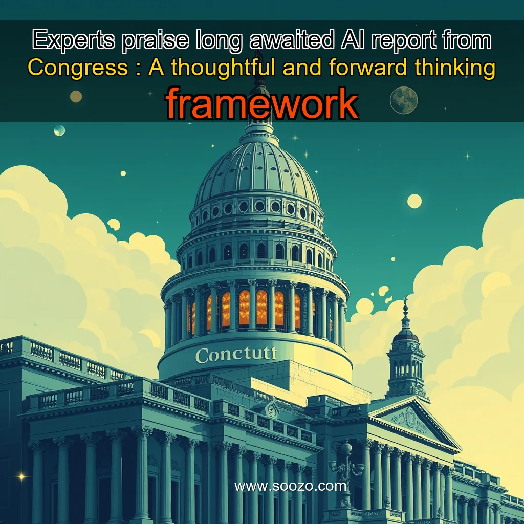 You are currently viewing Experts praise long  awaited AI report from Congress : A thoughtful and forward  thinking framework