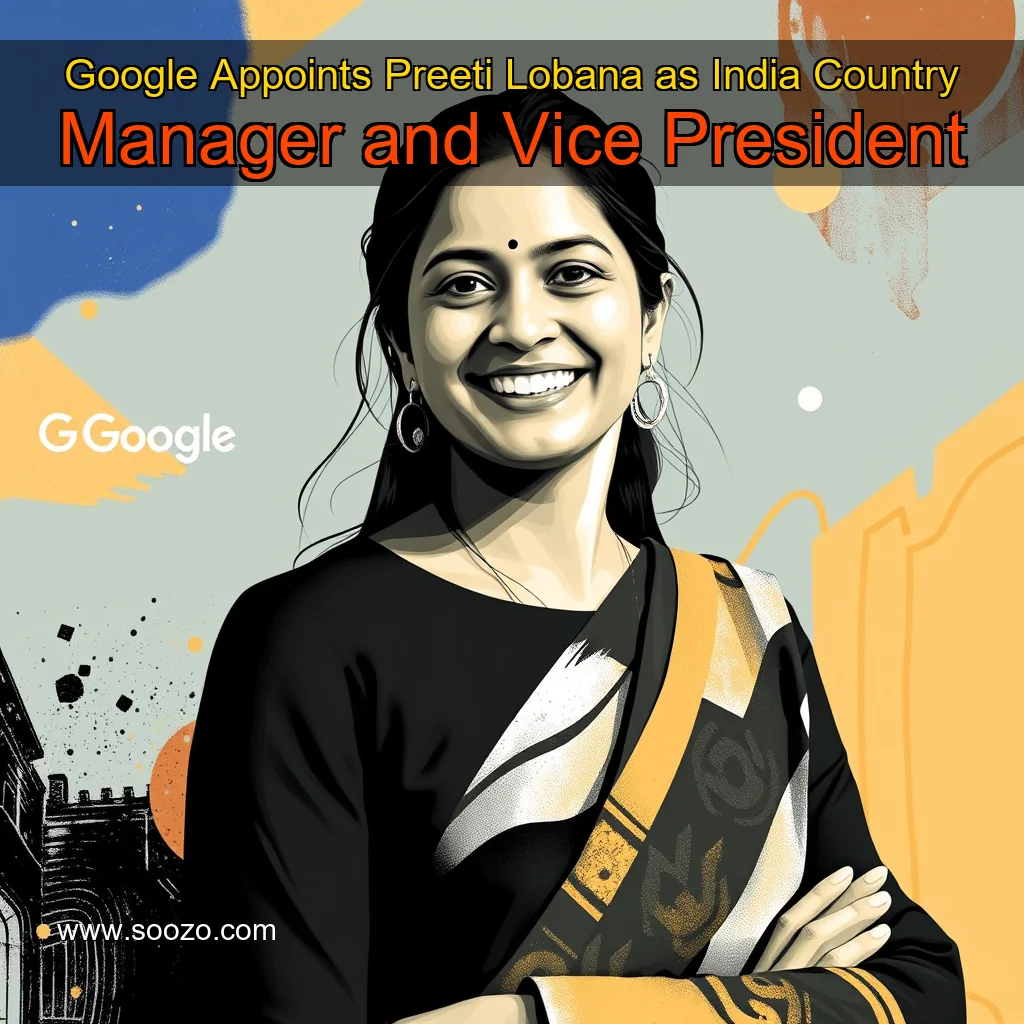 You are currently viewing Google Appoints Preeti Lobana as India Country Manager and Vice President