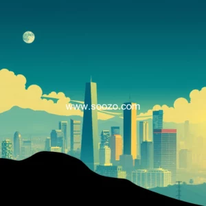 Artistic representation for Global Outsourcing Services Zventus Los Angeles