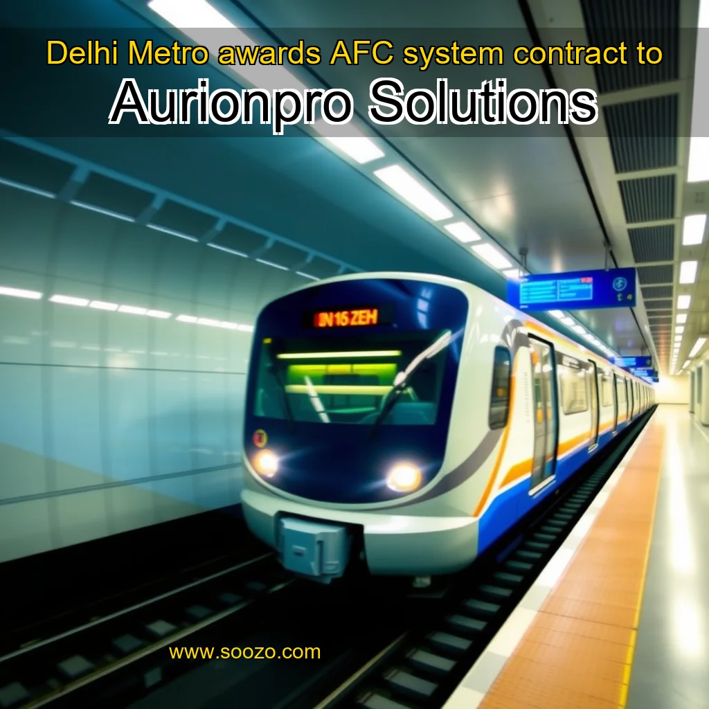 You are currently viewing Delhi Metro awards AFC system contract to Aurionpro Solutions