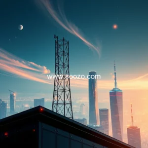 Artistic representation for Nextivity and LG combine on private 5G DAS devices and apps