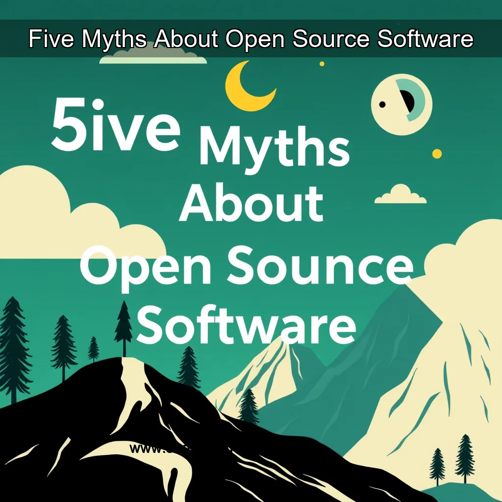 You are currently viewing Five Myths About Open  Source Software
