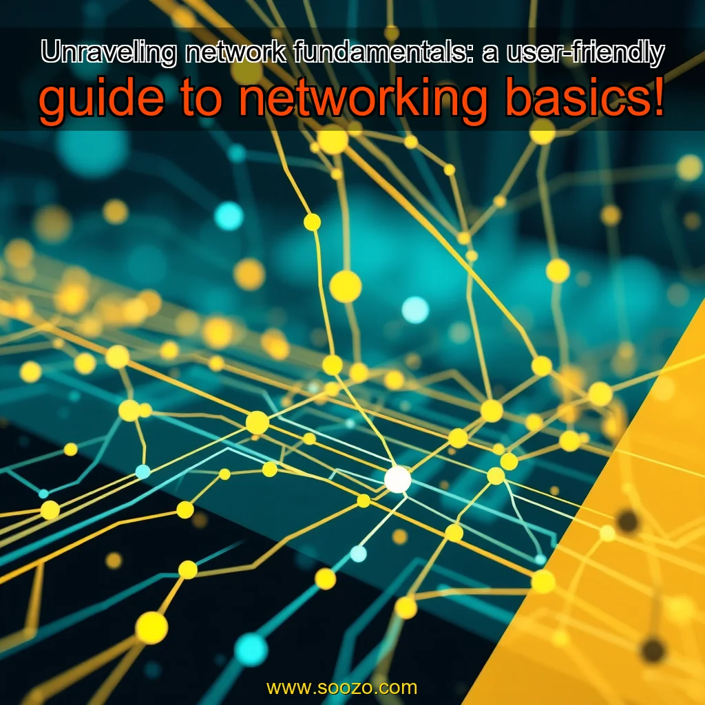 You are currently viewing Unraveling network fundamentals: a user-friendly guide to networking basics!