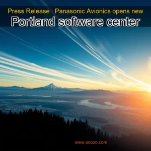 Artistic representation for Press Release : Panasonic Avionics opens new Portland software center