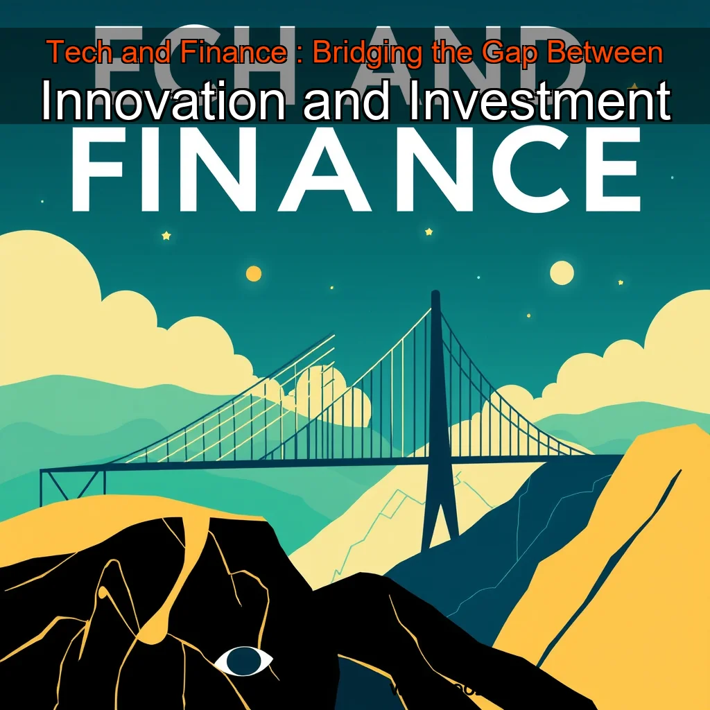 You are currently viewing Tech and Finance : Bridging the Gap Between Innovation and Investment