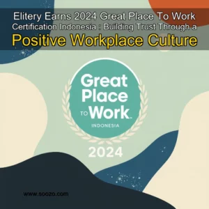 Artistic representation for Elitery Earns 2024 Great Place To Work Certification Indonesia : Building Trust Through a Positive Workplace Culture