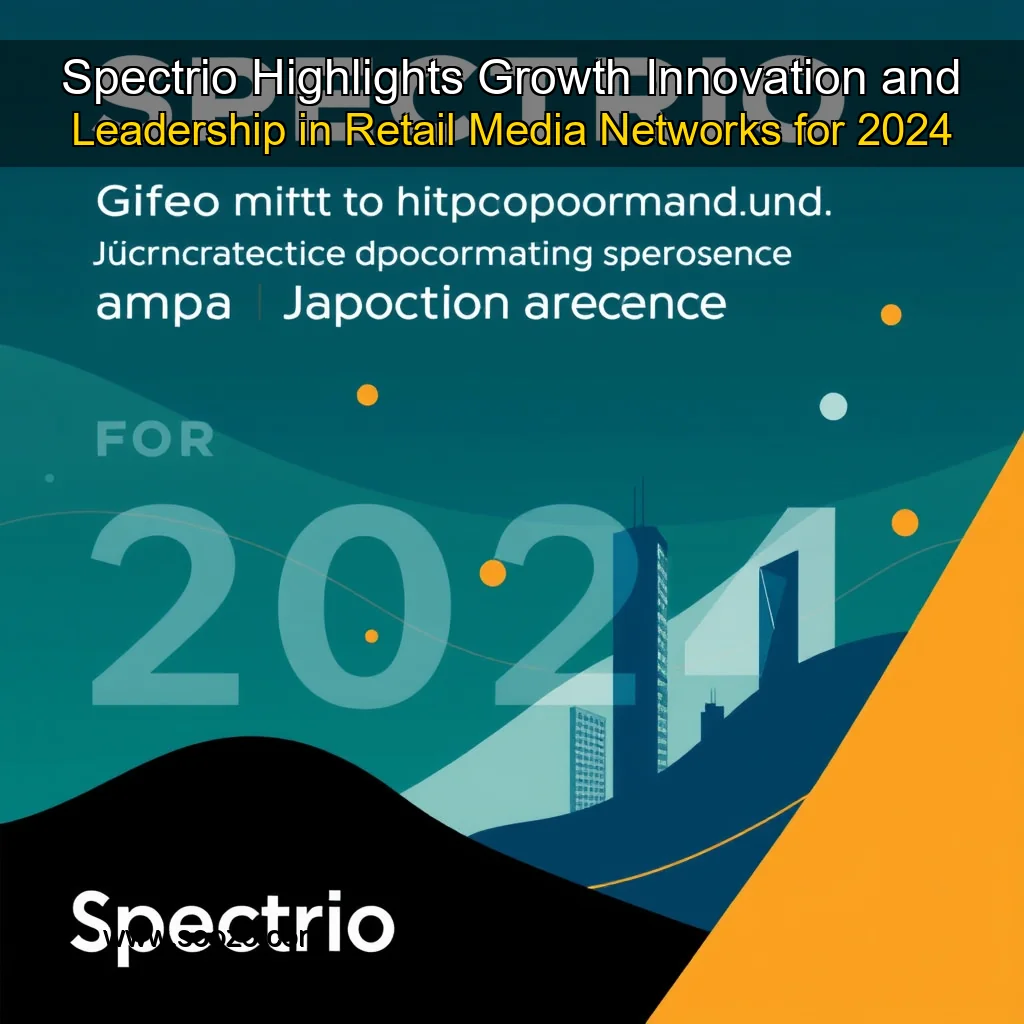 You are currently viewing Spectrio Highlights Growth  Innovation  and Leadership in Retail Media Networks for 2024