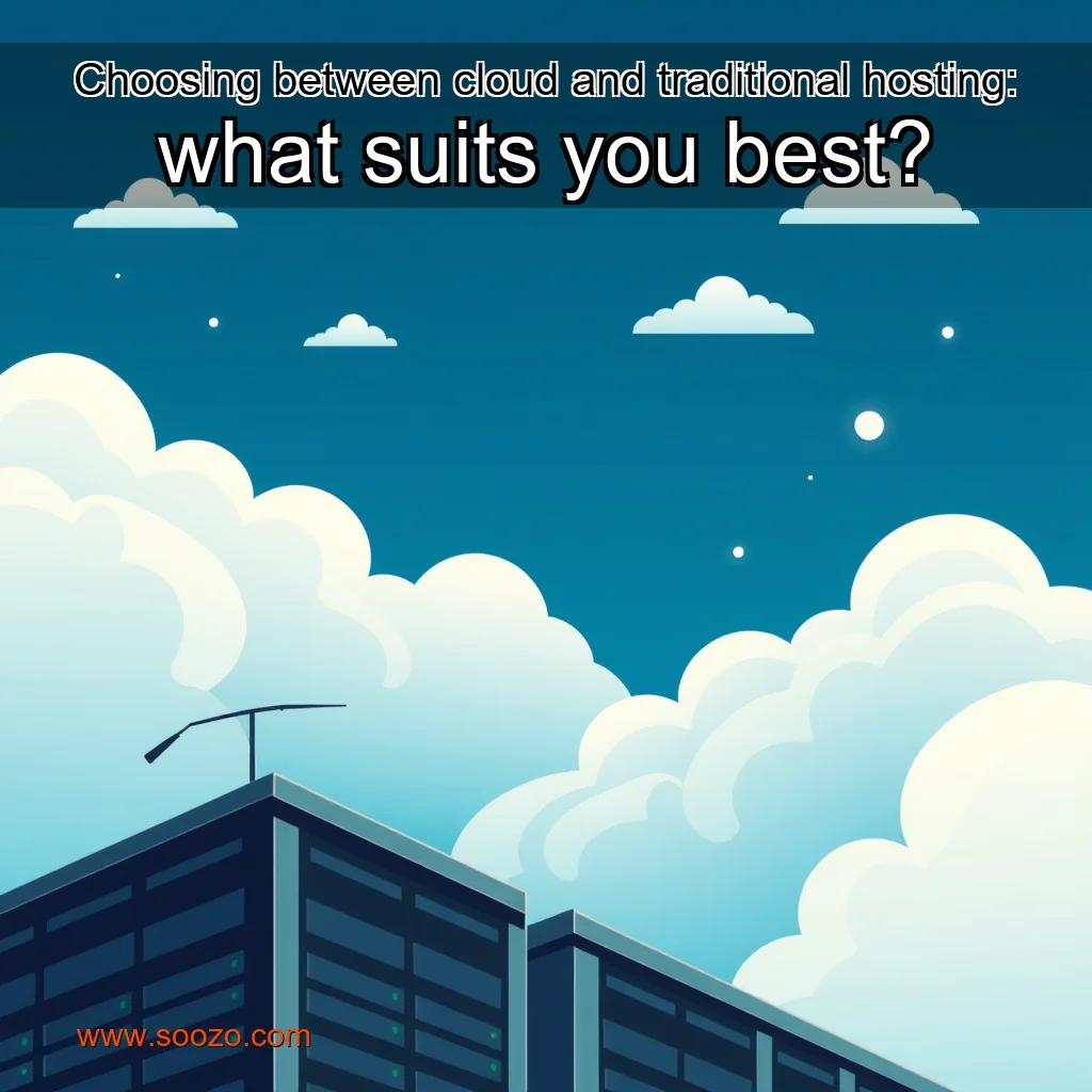 You are currently viewing Choosing between cloud and traditional hosting: what suits you best?