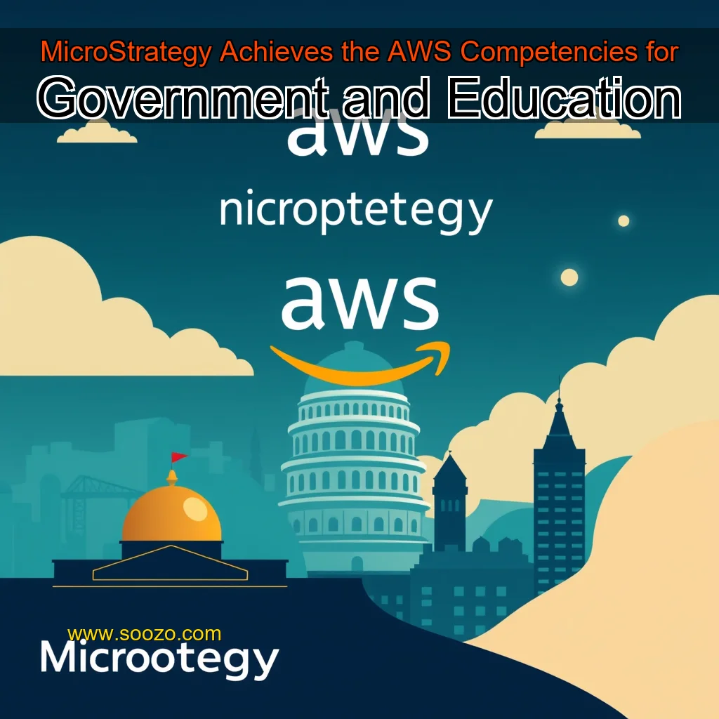 You are currently viewing MicroStrategy Achieves the AWS Competencies for Government and Education