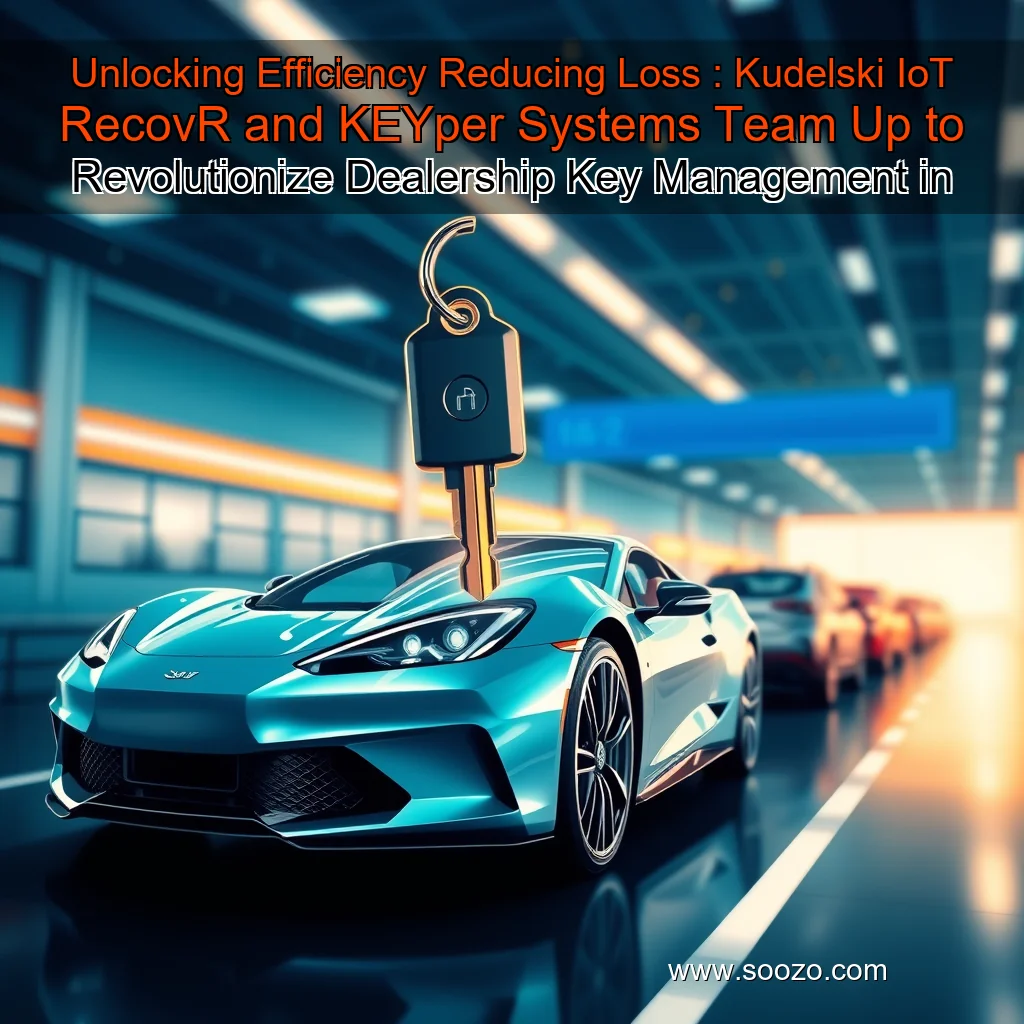 You are currently viewing Unlocking Efficiency  Reducing Loss : Kudelski IoT RecovR and KEYper Systems Team Up to Revolutionize Dealership Key Management in Automotive Retail