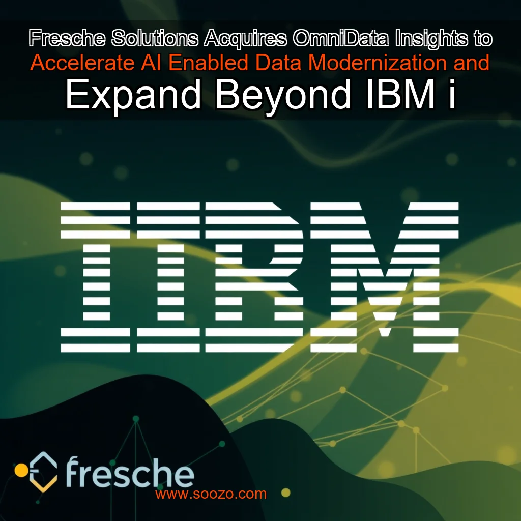 You are currently viewing Fresche Solutions Acquires OmniData Insights to Accelerate AI  Enabled Data Modernization and Expand Beyond IBM i