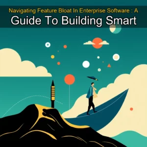 Read more about the article Navigating Feature Bloat In Enterprise Software : A Guide To Building Smart