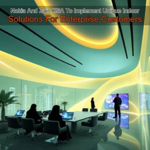 Artistic representation for Nokia And Zain KSA To Implement Unique Indoor Solutions For Enterprise Customers