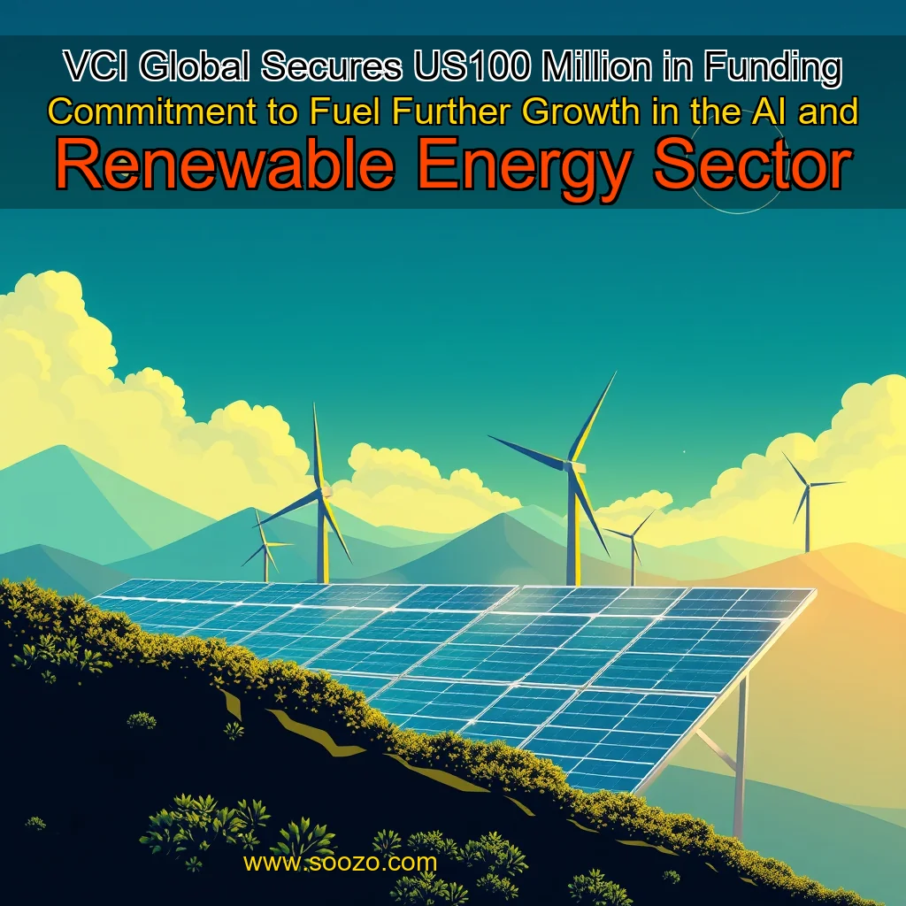 You are currently viewing VCI Global Secures US100 Million in Funding Commitment to Fuel Further Growth in the AI and Renewable Energy Sector
