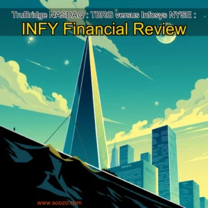 Artistic representation for TruBridge NASDAQ : TBRG versus Infosys NYSE : INFY Financial Review