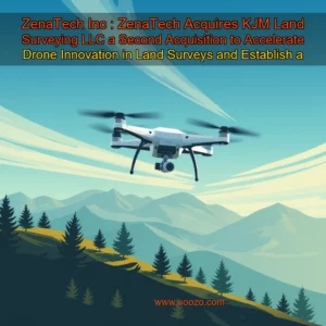 Read more about the article ZenaTech Inc : ZenaTech Acquires KJM Land Surveying LLC  a Second Acquisition to Accelerate Drone Innovation in Land Surveys and Establish a Southeast Base for its Drone as a Service Business