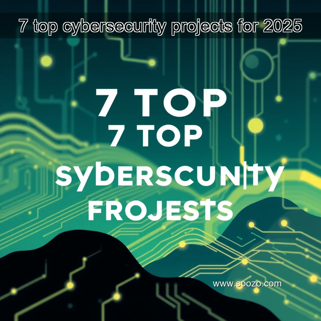 You are currently viewing 7 top cybersecurity projects for 2025
