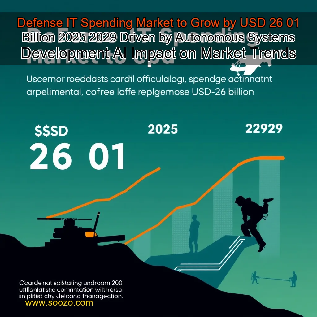 You are currently viewing Defense IT Spending Market to Grow by USD 26  01 Billion  2025  2029  Driven by Autonomous Systems Development  AI Impact on Market Trends
