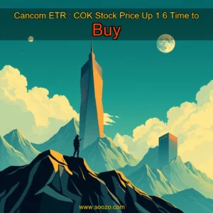 Artistic representation for Cancom ETR : COK Stock Price Up 1 6 Time to Buy