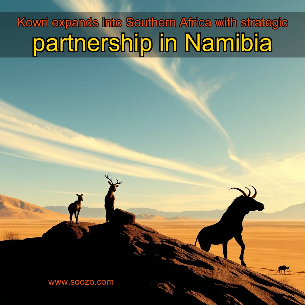 You are currently viewing Kowri expands into Southern Africa with strategic partnership in Namibia