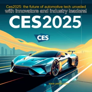 Artistic representation for Ces2025: the future of automotive tech unveiled with innovators and industry leaders!