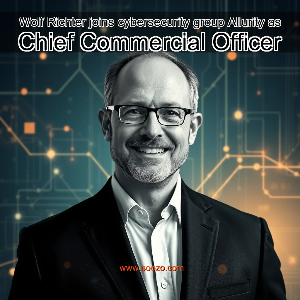 You are currently viewing Wolf Richter joins cybersecurity group Allurity as Chief Commercial Officer