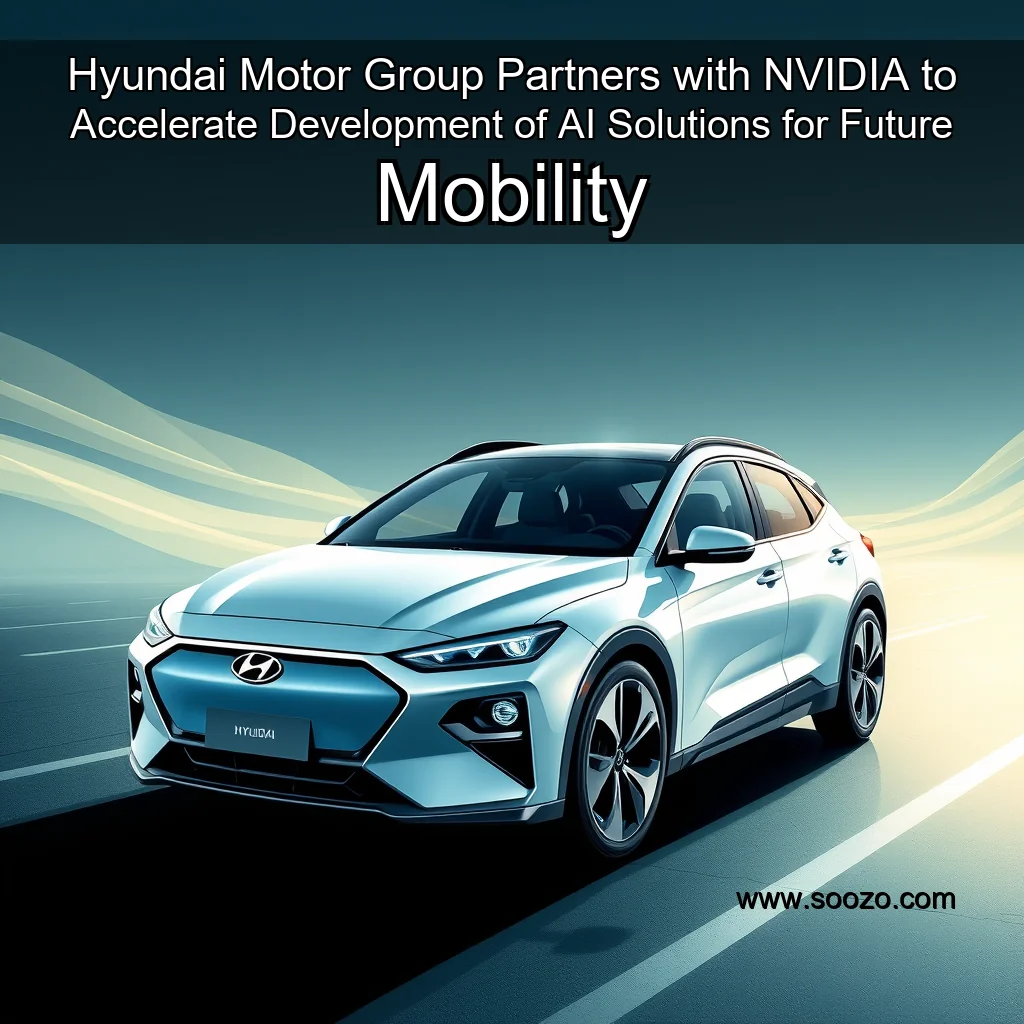 You are currently viewing Hyundai Motor Group Partners with NVIDIA to Accelerate Development of AI Solutions for Future Mobility