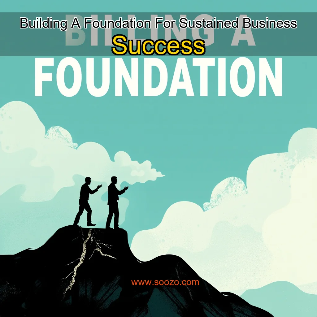 You are currently viewing Building A Foundation For Sustained Business Success