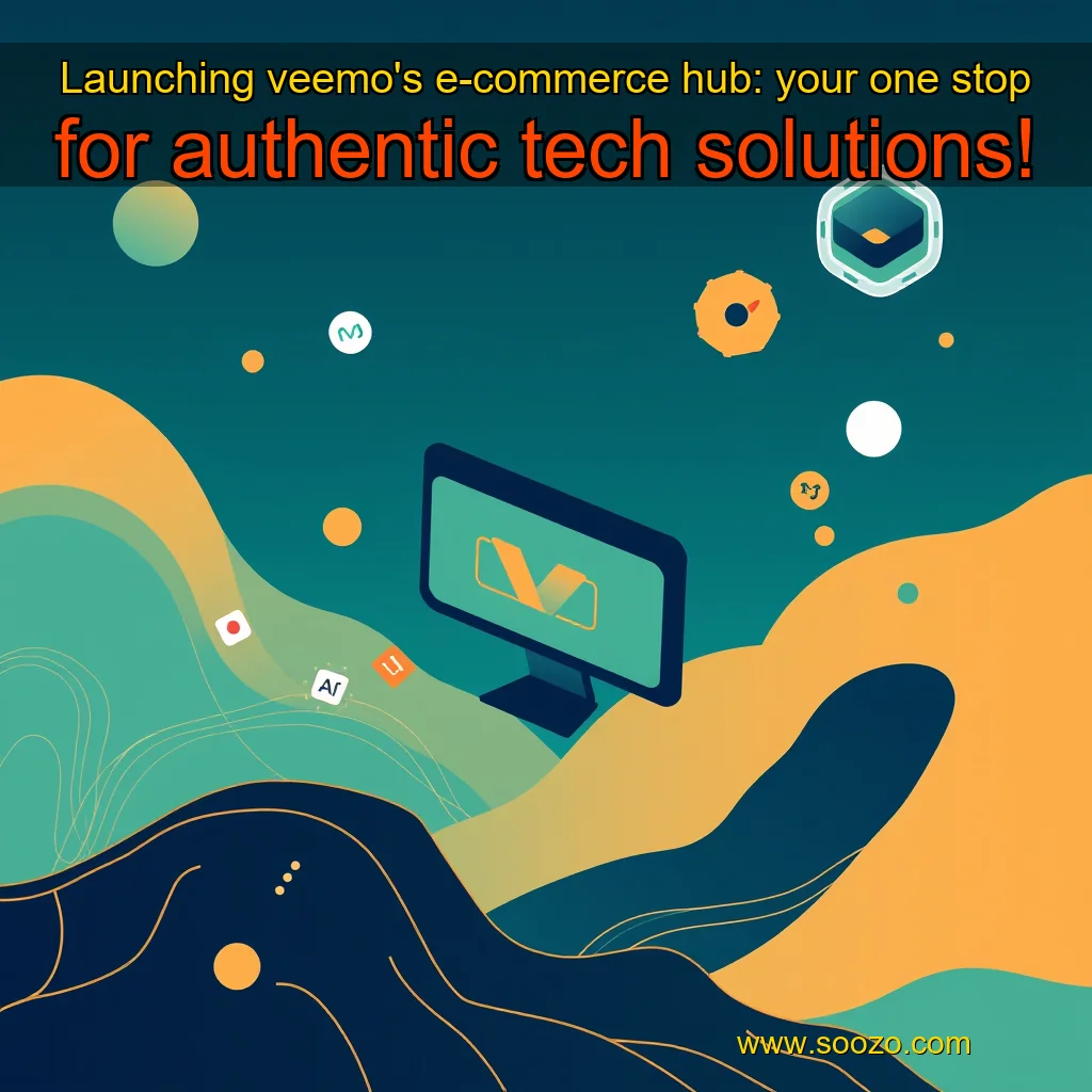 You are currently viewing Launching veemo’s e-commerce hub: your one stop for authentic tech solutions!