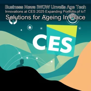 Artistic representation for Business News IWOW Unveils Age Tech Innovations at CES 2025 Expanding Portfolio of IoT Solutions for Ageing In Place