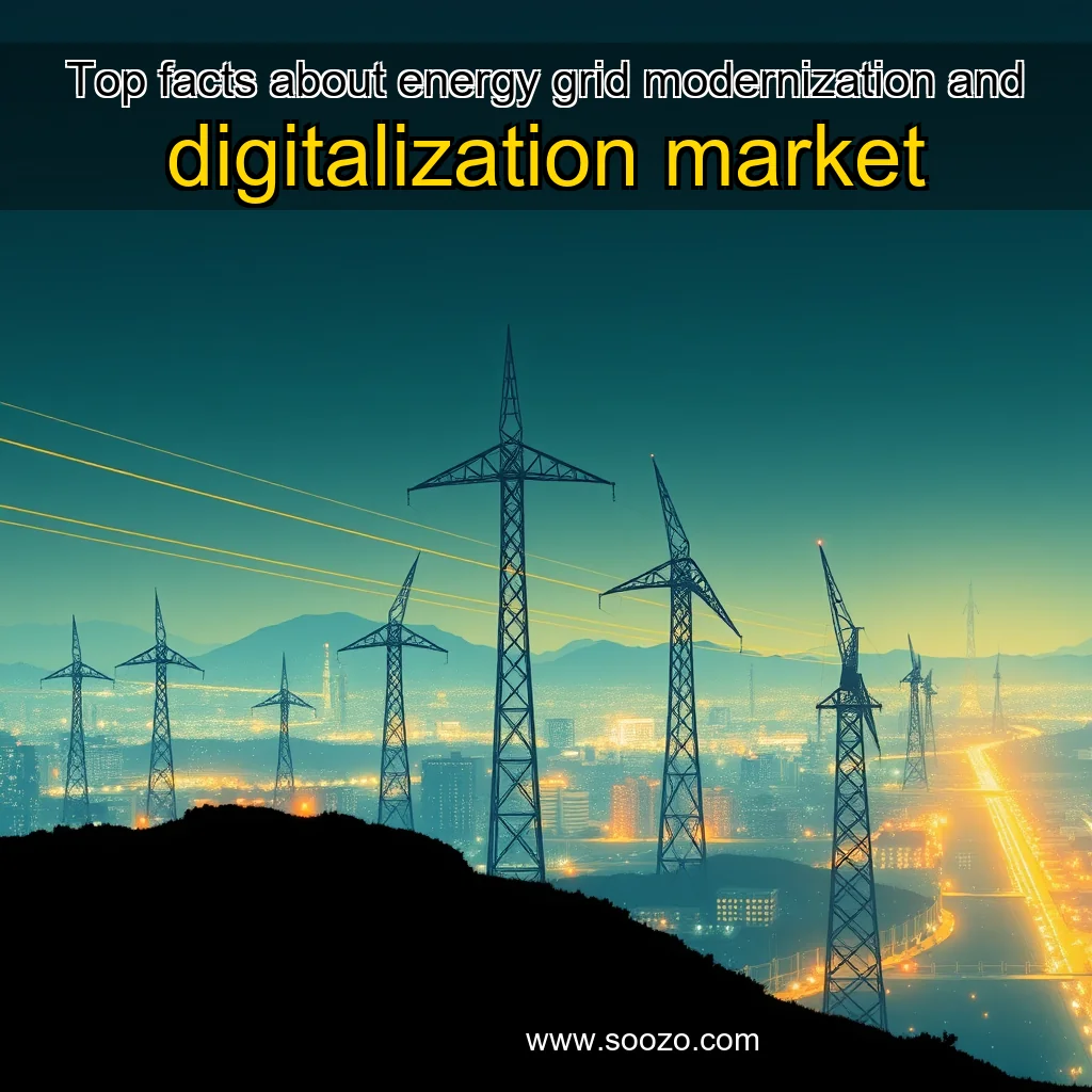 You are currently viewing Top facts about energy grid modernization and digitalization market