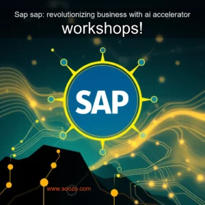 Artistic representation for Sap sap: revolutionizing business with ai accelerator workshops!