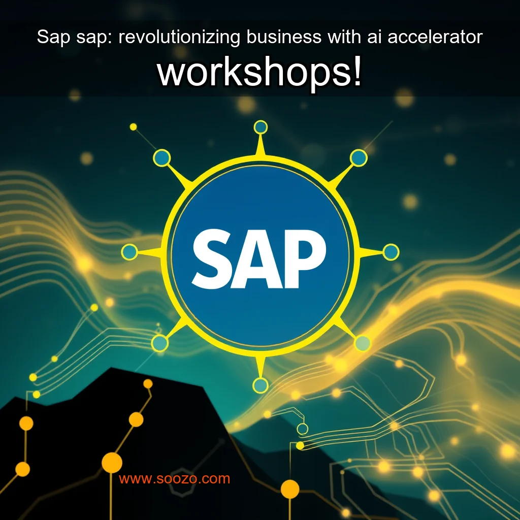You are currently viewing Sap sap: revolutionizing business with ai accelerator workshops!