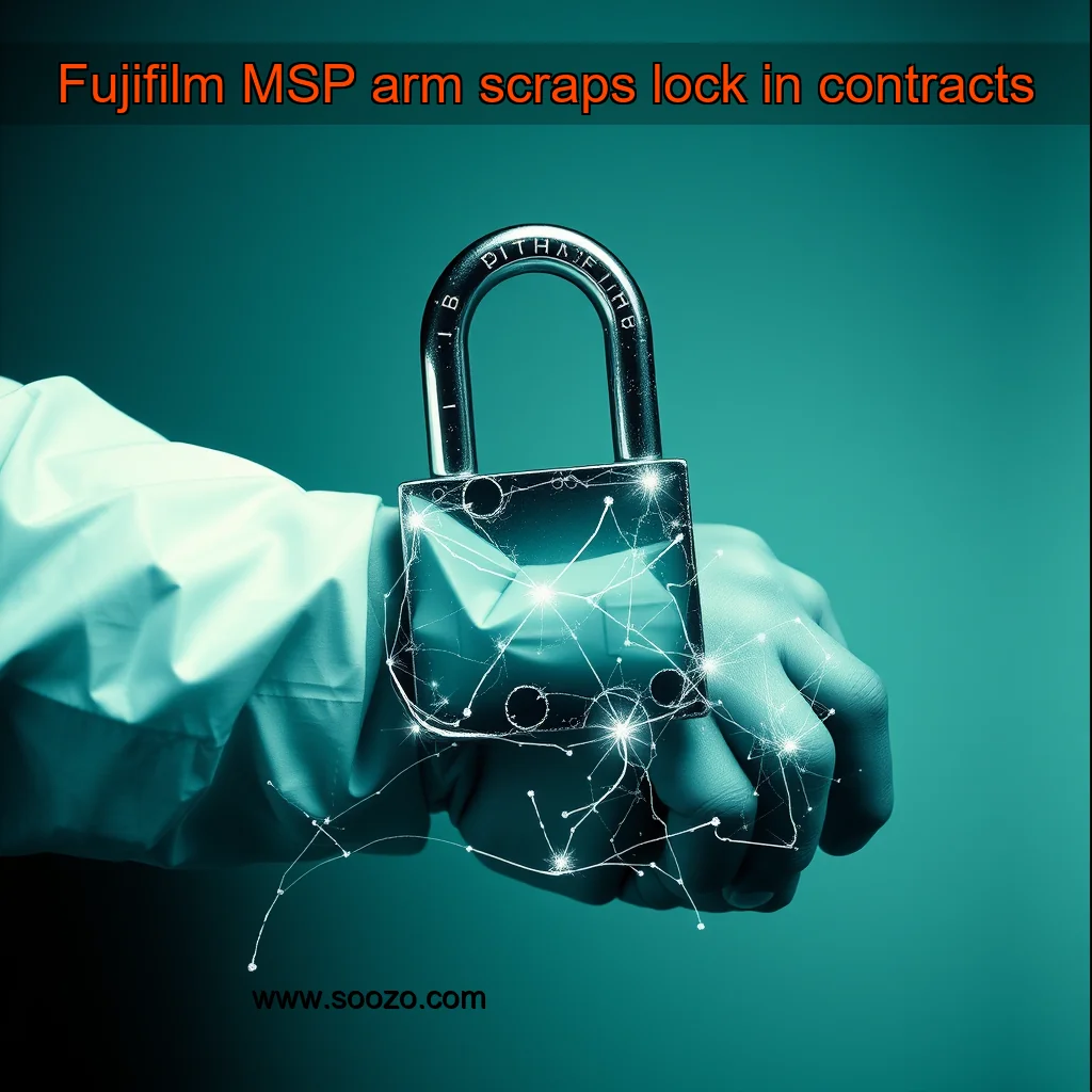 You are currently viewing Fujifilm MSP arm scraps lock  in contracts
