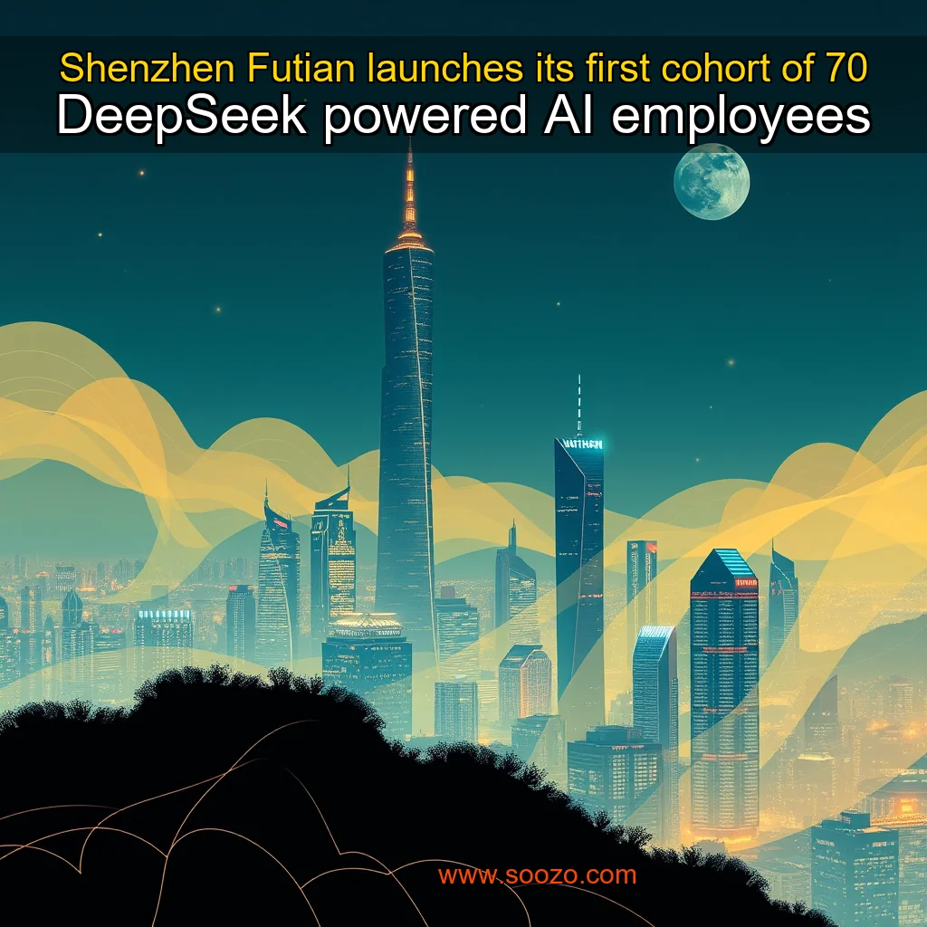 You are currently viewing Shenzhen Futian launches its first cohort of 70 DeepSeek  powered AI employees