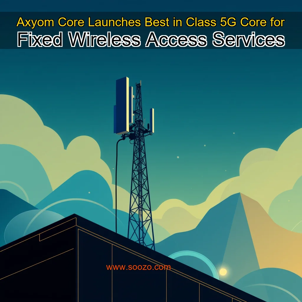 Read more about the article Axyom  Core Launches Best  in  Class 5G Core for Fixed Wireless Access Services