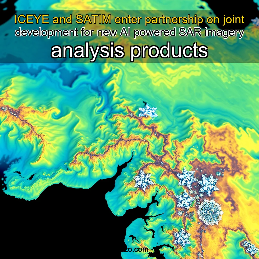 You are currently viewing ICEYE and SATIM enter partnership on joint development for new  AI  powered SAR imagery analysis products