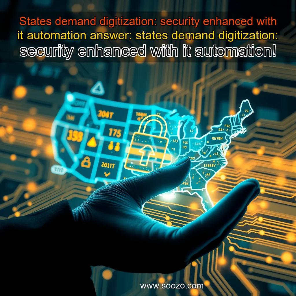 You are currently viewing States demand digitization: security enhanced with it automation


 answer: states demand digitization: security enhanced with it automation!
