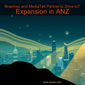 Artistic representation for Braemac and MediaTek Partner to Drive IoT Expansion in ANZ