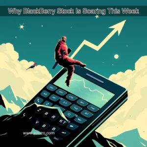Artistic representation for Why BlackBerry Stock Is Soaring This Week