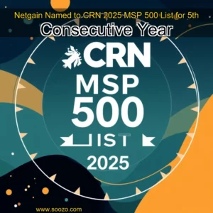 Read more about the article Netgain Named to CRN 2025 MSP 500 List for 5th Consecutive Year