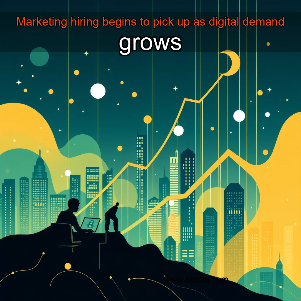 You are currently viewing Marketing hiring begins to pick up as digital demand grows