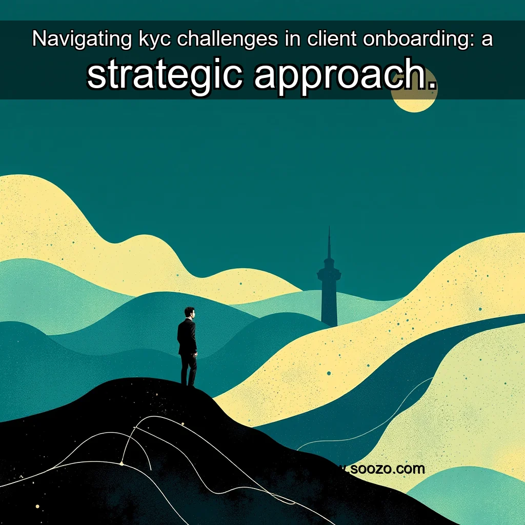 You are currently viewing Navigating kyc challenges in client onboarding: a strategic approach.